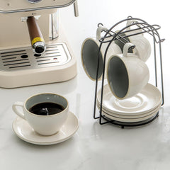 SIDUCAL tasse tenue en main illustrant confort de préhension et stabilité