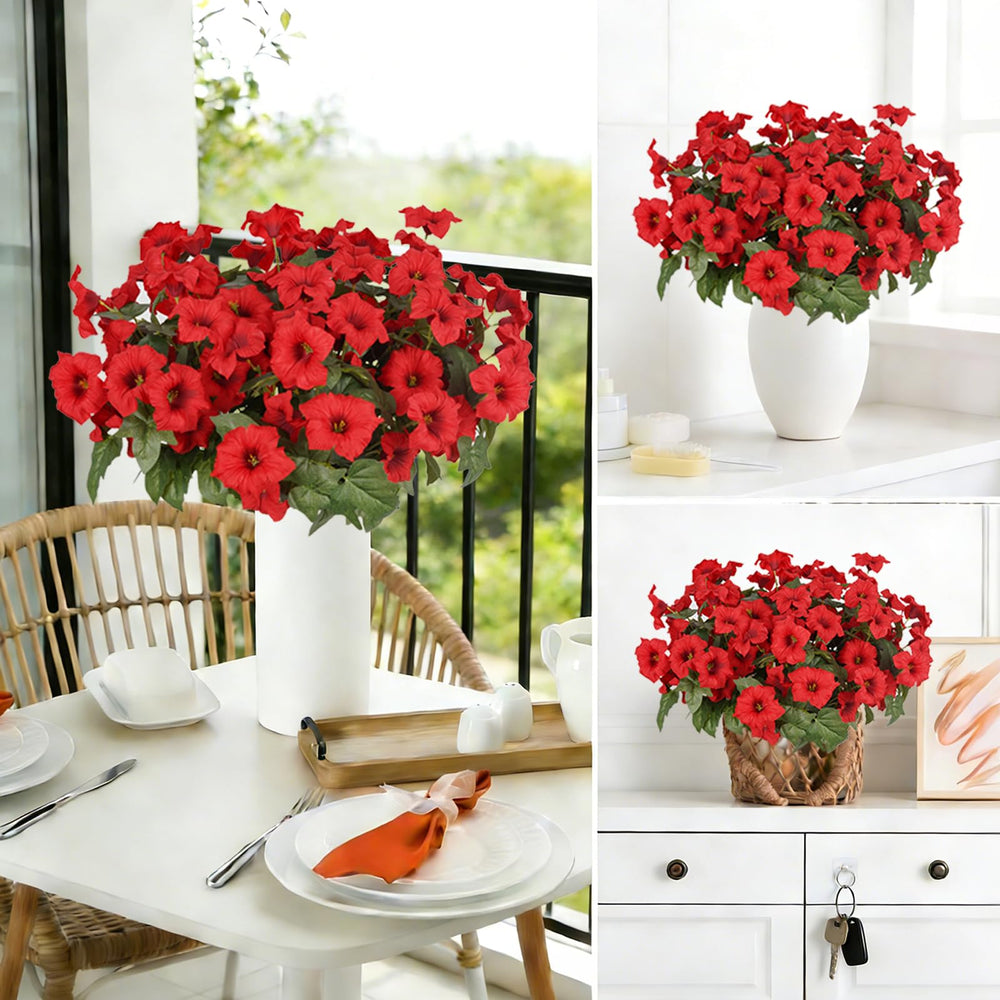 Petunias SIECCY en jardinière sur balcon apportant couleur instantanée