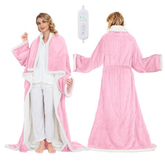 SIHOHAN plaid face avant montrant manches et poches pour confort complet