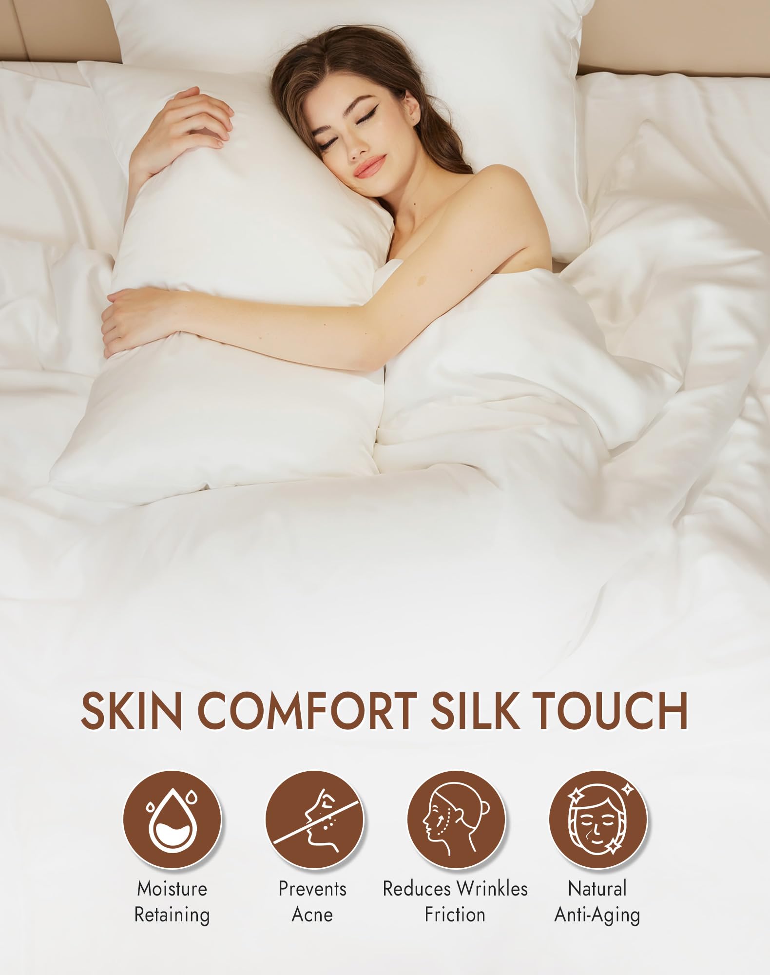 SilkSilky détail de l'ourlet montrant couture soignée et durabilité