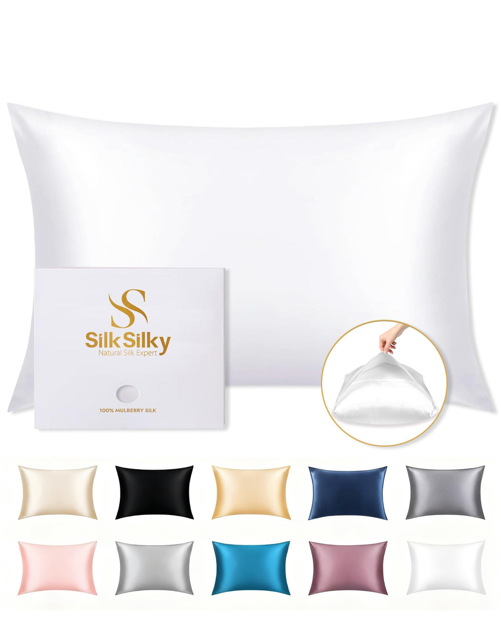 SilkSilky mise en scène chambre montrant luxe et thermorégulation
