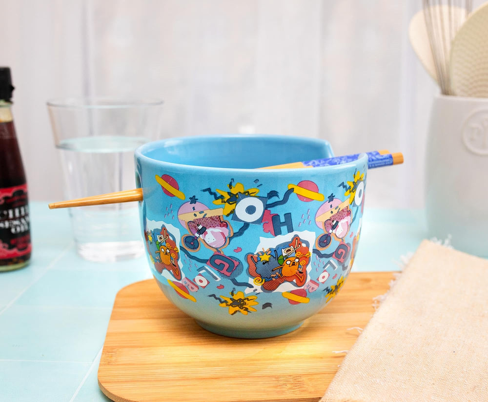 Silver Buffalo bol illustrant la capacité 20 oz idéale pour ramen et bols repas