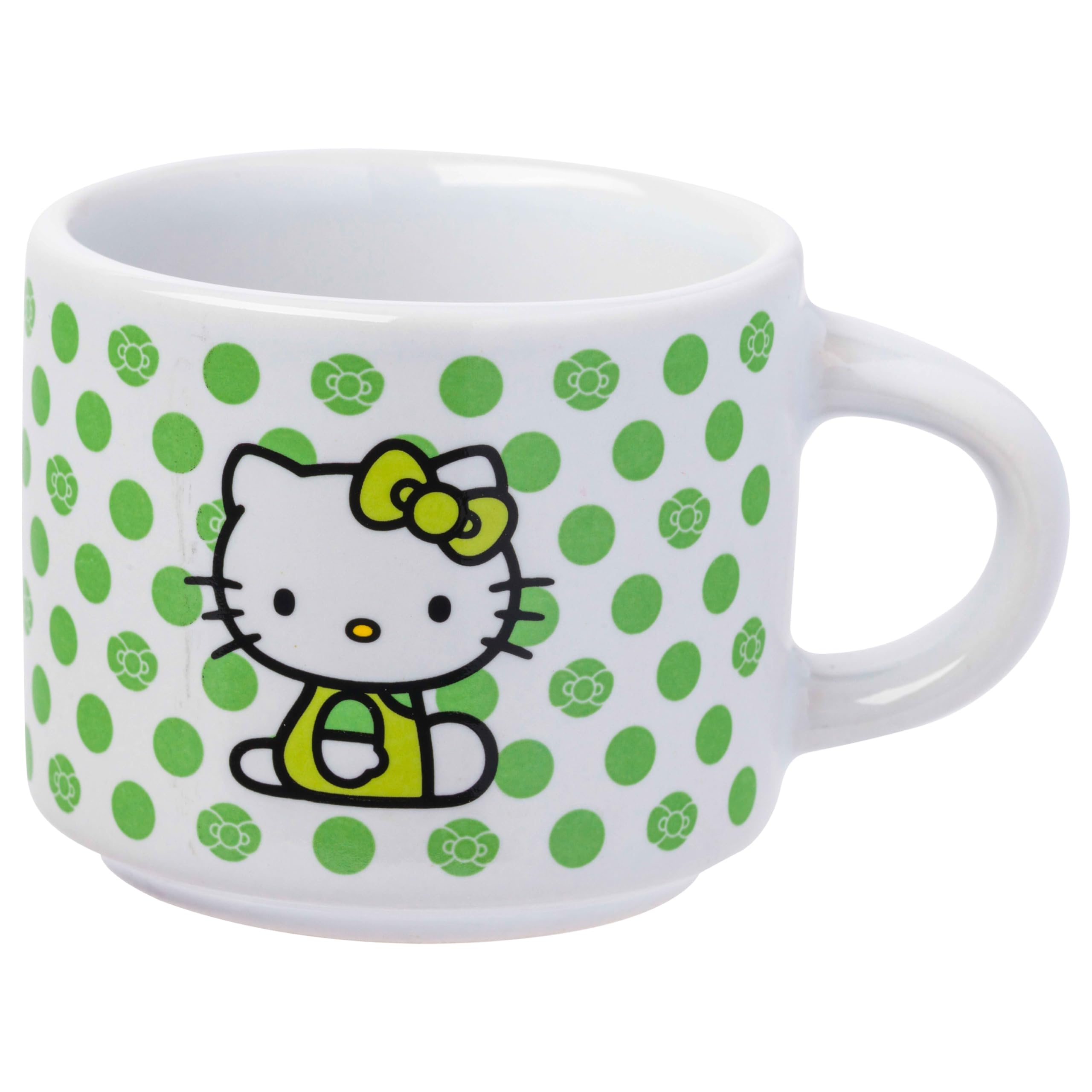 Silver Buffalo tasse en usage espresso illustrant portion idéale et aspect festif