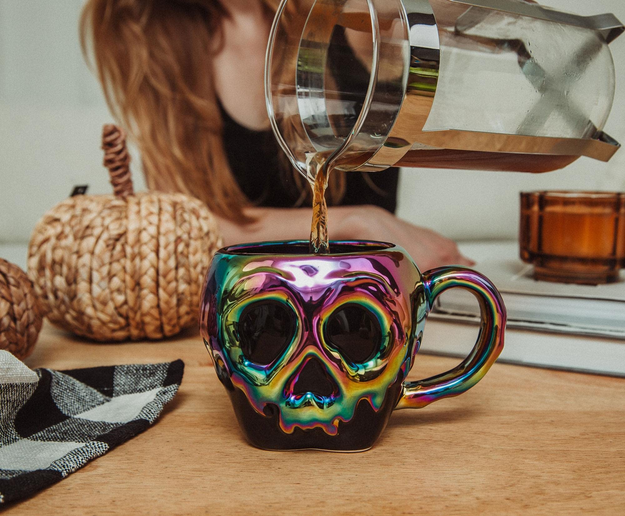 Silver Buffalo tasse utilisée pour café grandeur réelle et praticité
