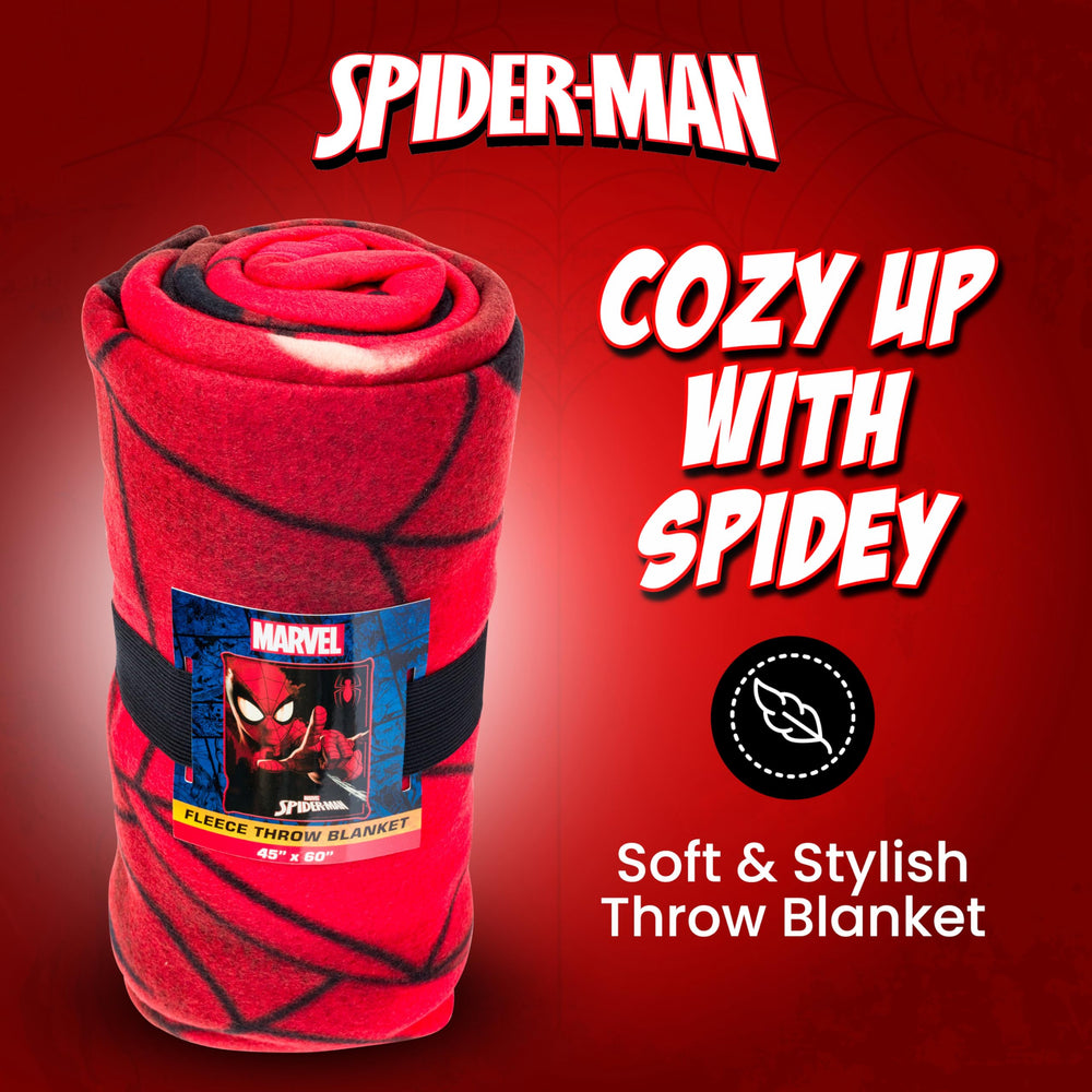 Silver Buffalo gros plan impression Spider-Man, couleurs fidèles