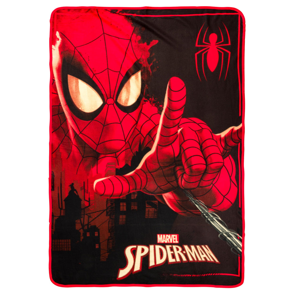 Silver Buffalo plaid face avant avec Spidey, ajout déco instantané