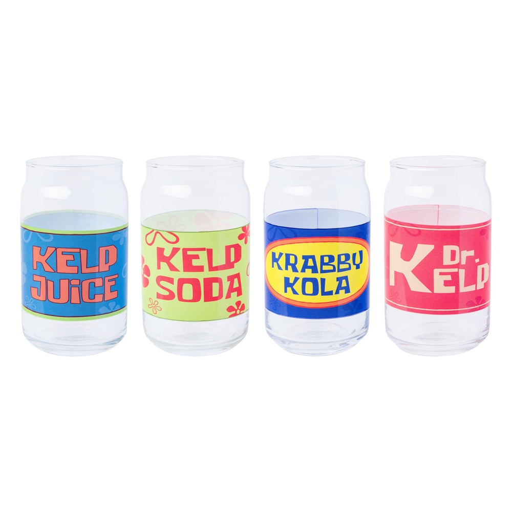 Silver Buffalo verre face avec message Dr. Kelp, design amusant et pratique