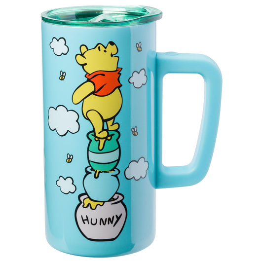 Silver Buffalo mug face avant avec Winnie the Pooh, design attrayant et transportable