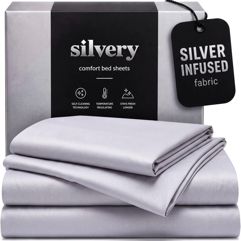 Silvery emballage avant montrant un design propre et bénéfice d'hygiène