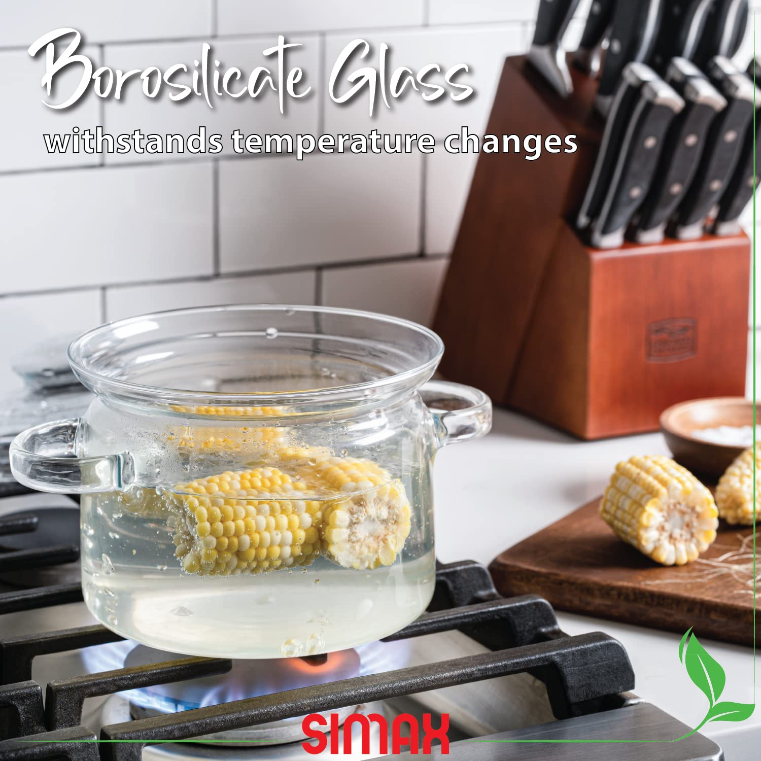 SIMAX casserole servie sur table élégante pour présenter et servir directement
