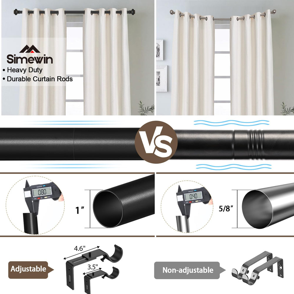 SIMEWIN section télescopique ajustable pour adaptation précise