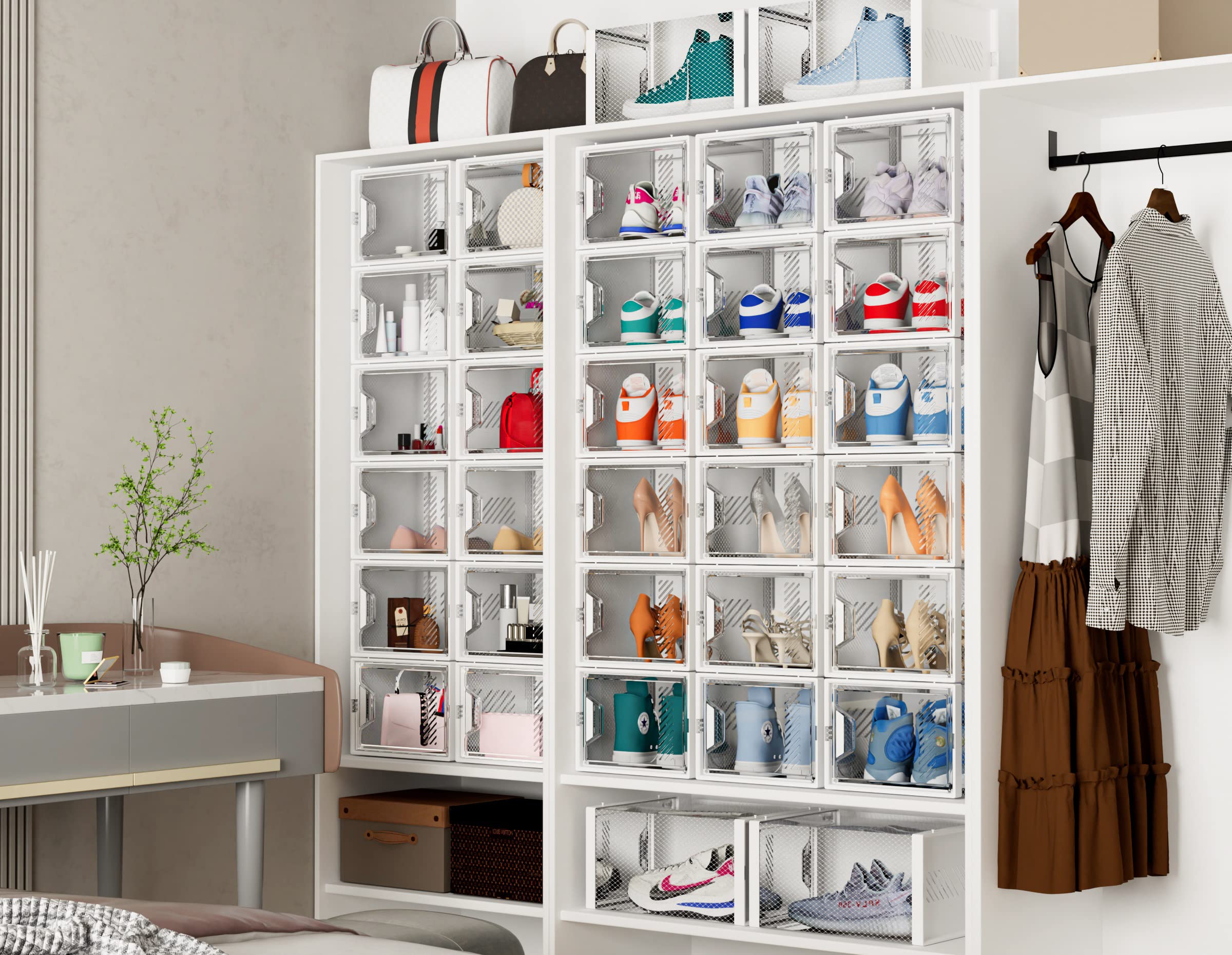 SIMPDIY installation dans entrée optimisant rangement quotidien
