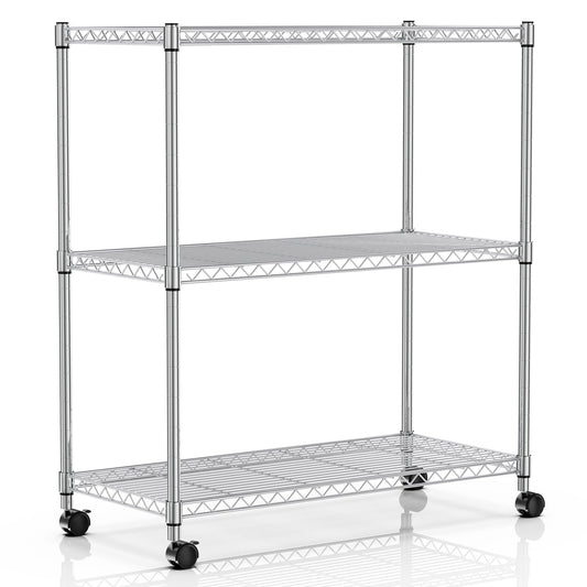 Simple Deluxe vue de face montrant trois niveaux robustes et organisation améliorée