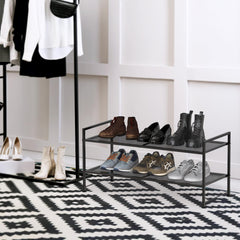 Simple Houseware gros plan sur maille métallique offrant aération chaussures