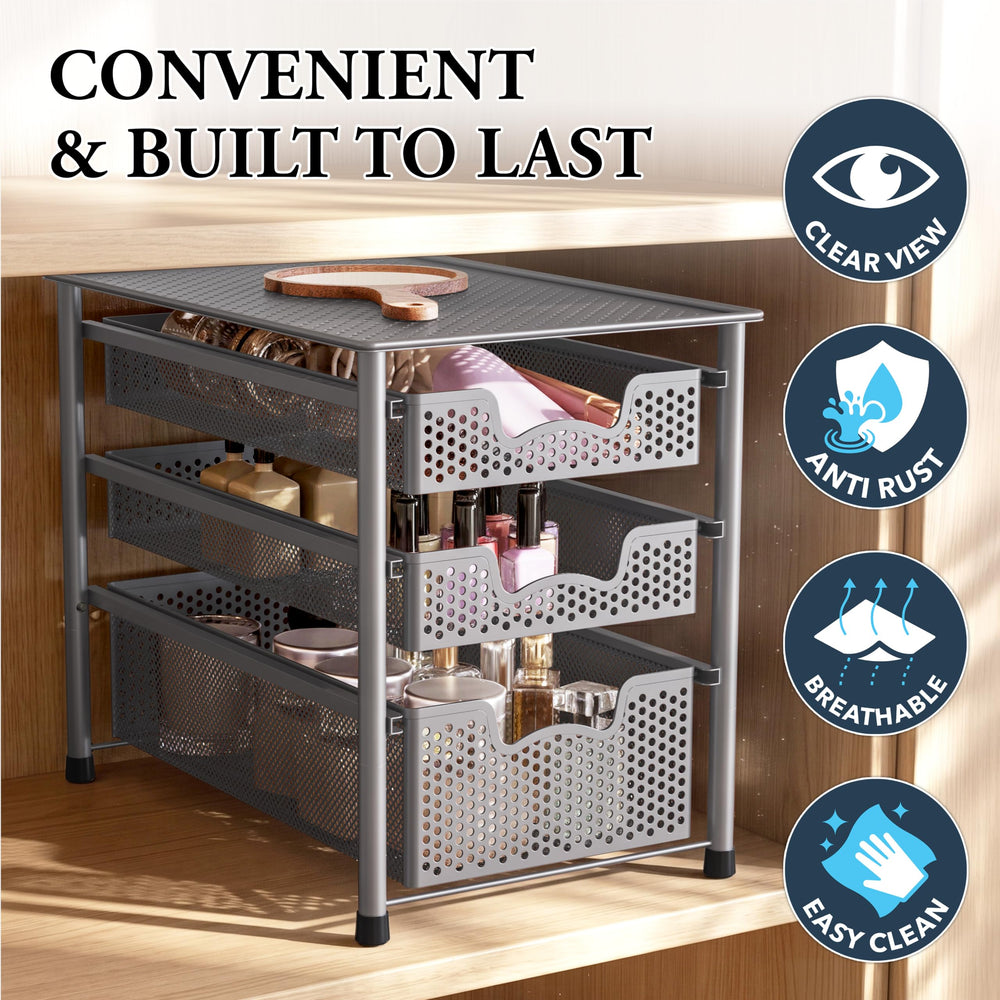 Simple Houseware comparaison à la main illustrant l'encombrement compact