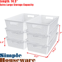 Simple Houseware anses latérales, transport aisé et prise sûre
