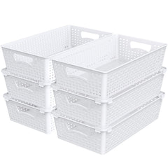 Simple Houseware corbeille face avant, rangement propre et visible
