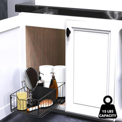 Simple Houseware gros plan des rails et roulettes offrant glissement fluide