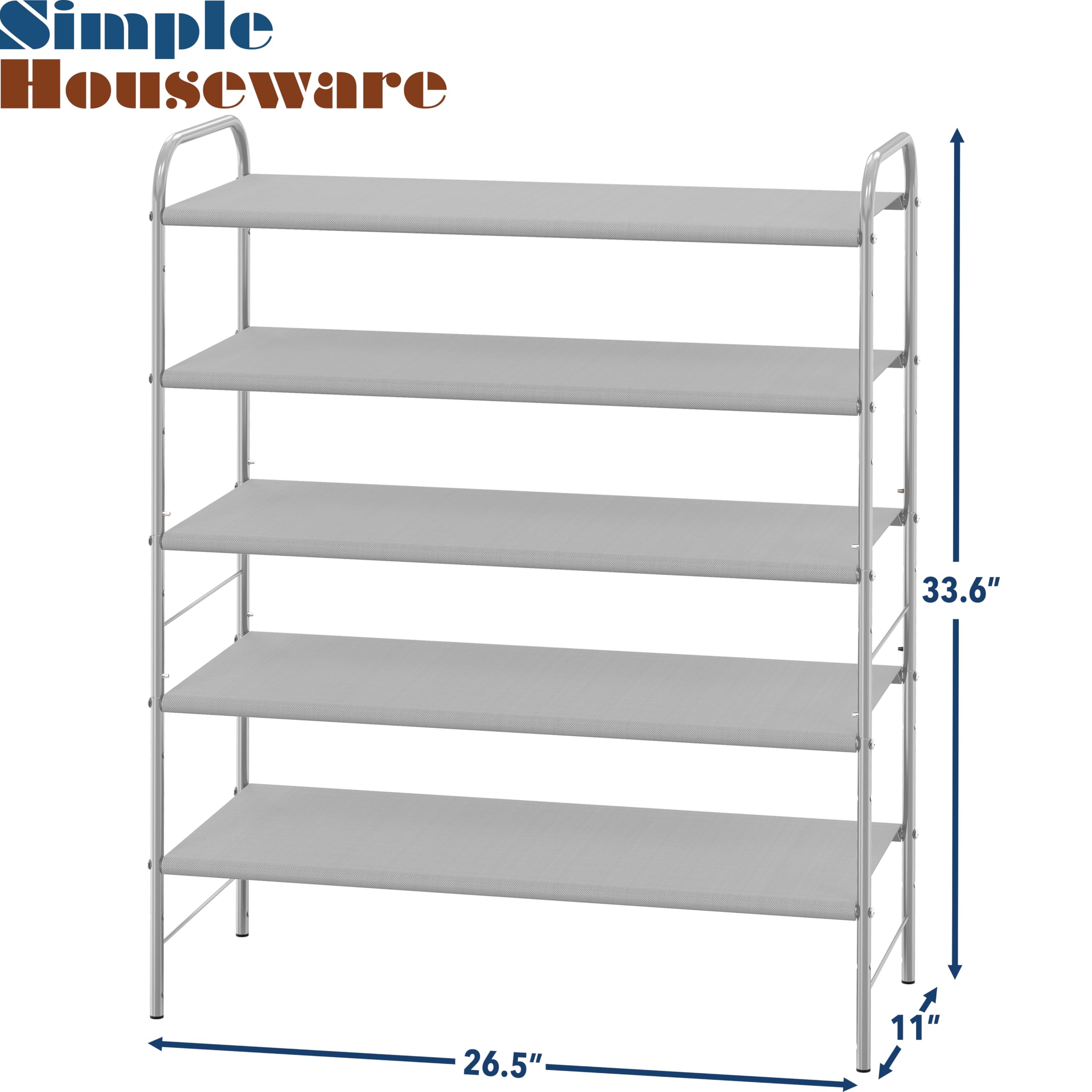 Simple Houseware gros plan tissu 600D lavable montrant résistance et nettoyage facile