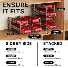 Simple Houseware en usage dans un réfrigérateur montrant organisation