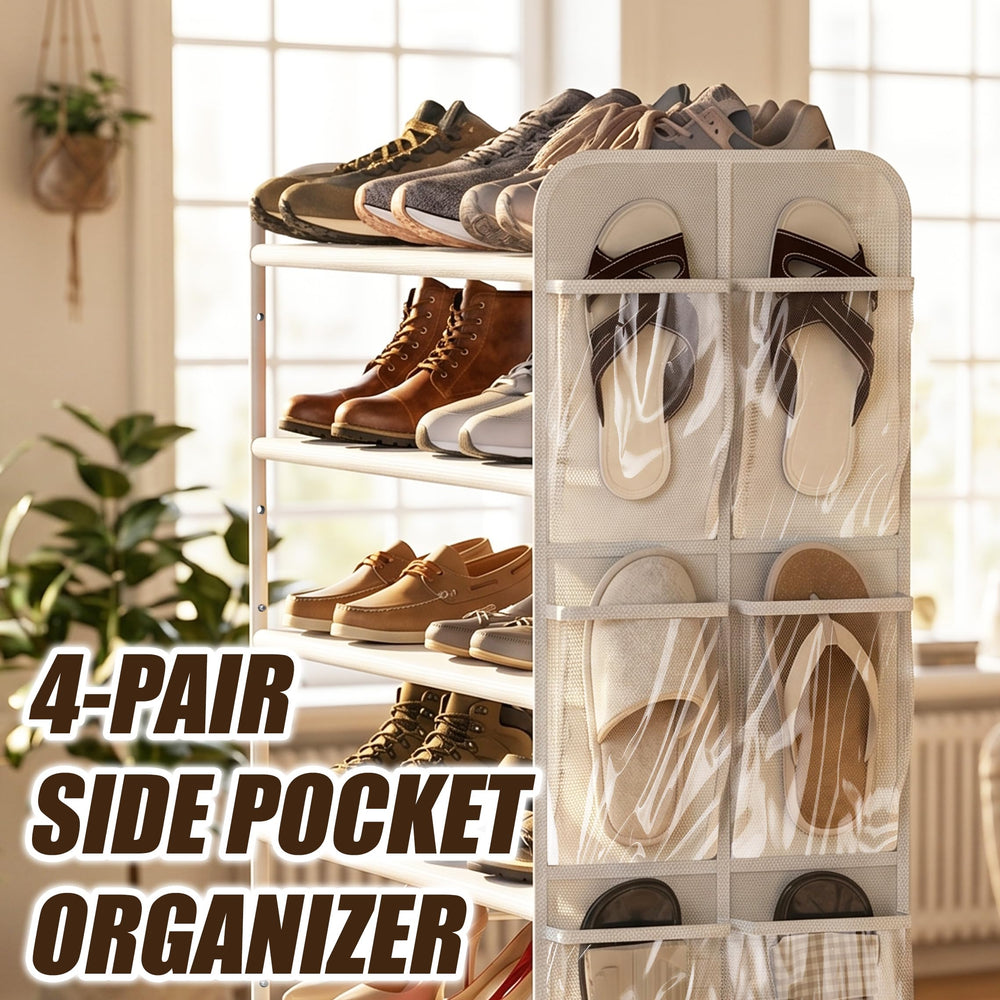 Simple Houseware étagère modifiée pour bottes et chaussures hautes