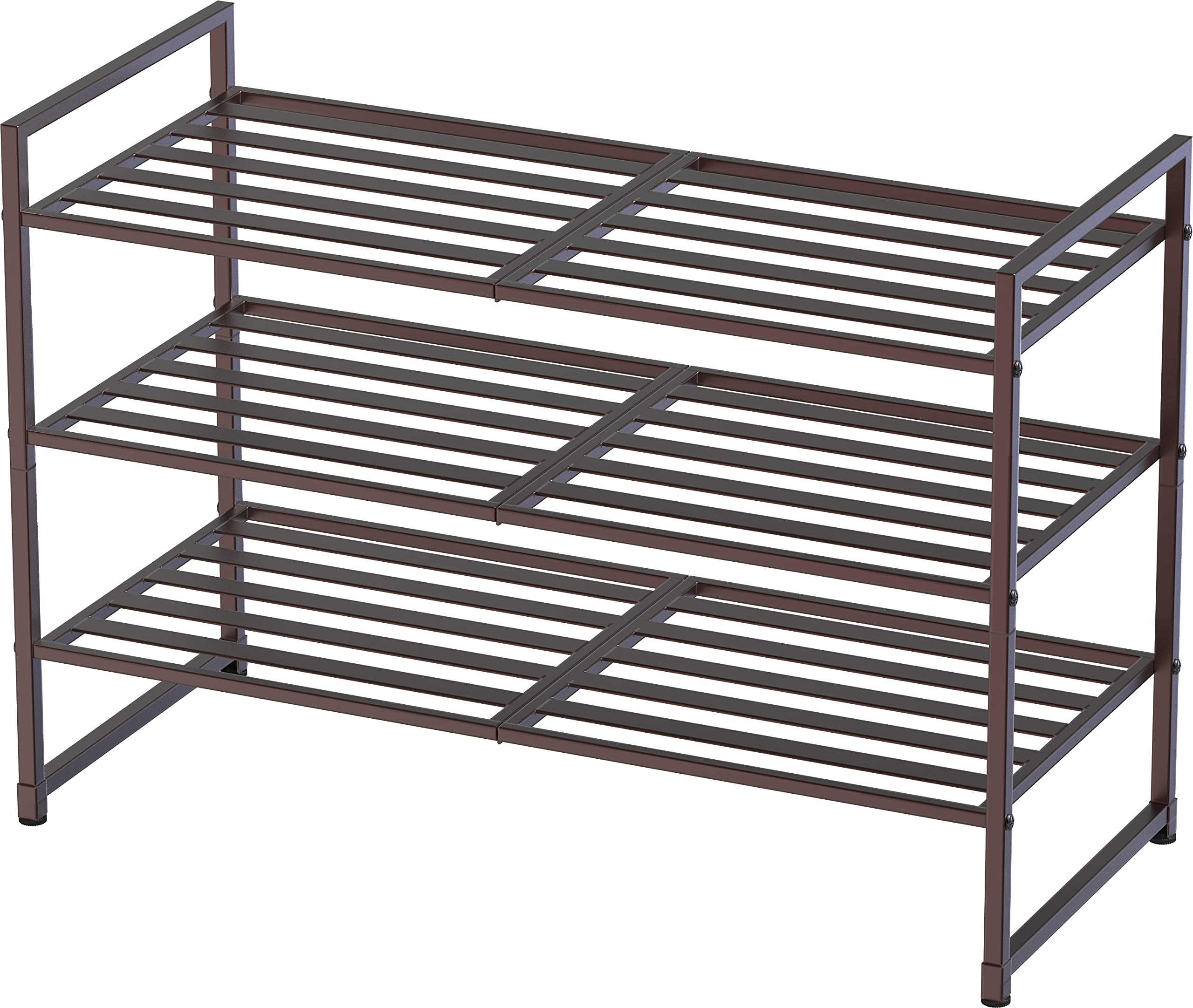 Simple Houseware vue de face montrant 3 niveaux et gain d'espace