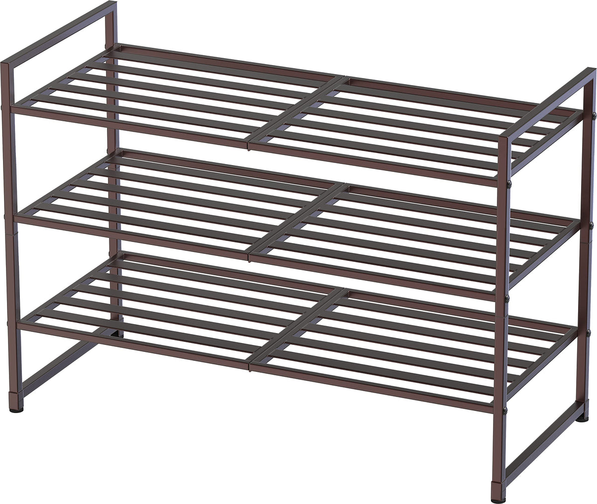 Simple Houseware vue de face montrant 3 niveaux et gain d'espace