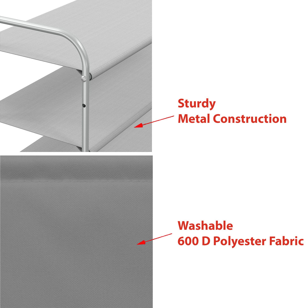 Simple Houseware profil latéral révélant armature métallique solide et stabilité