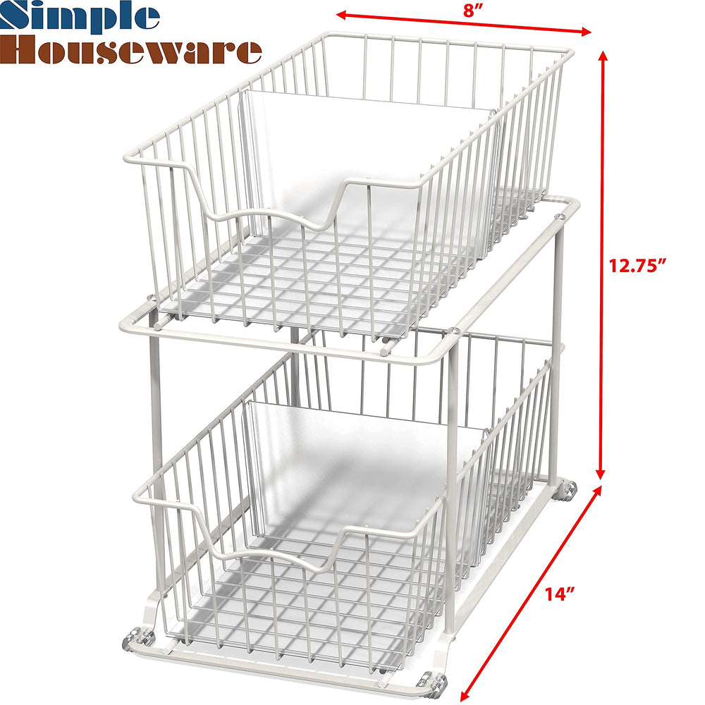 Simple Houseware gros plan du métal et du revêtement blanc pour durabilité