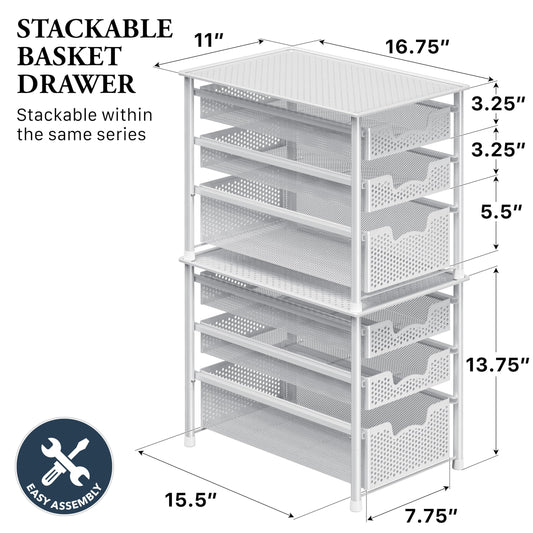 Simple Houseware gros plan acier allié blanc montrant la finition durable