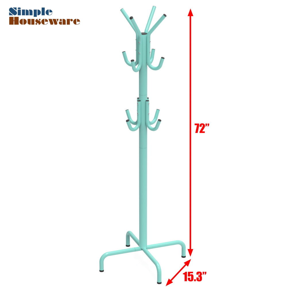Simple Houseware porte-manteau installé dans une entrée pour gain de place