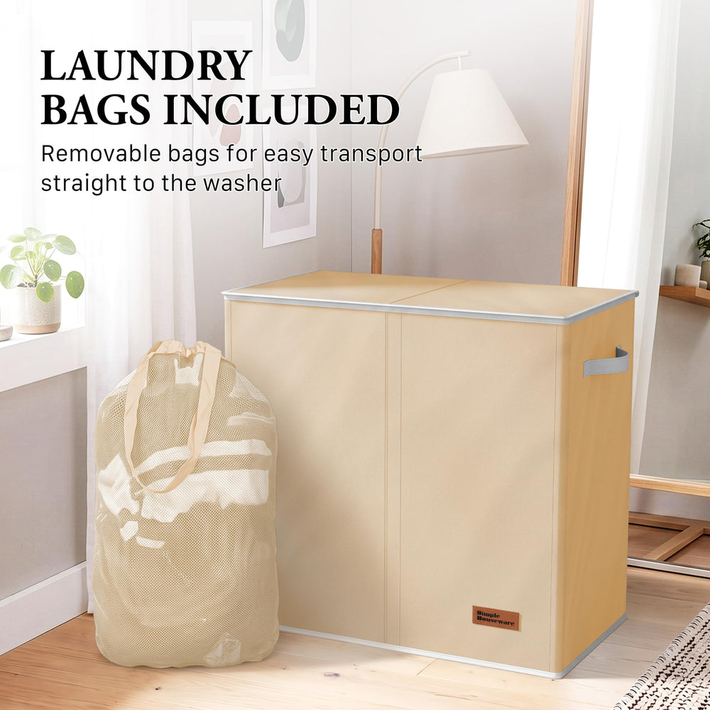 Simple Houseware panier plié pour rangement compact et gain d'espace