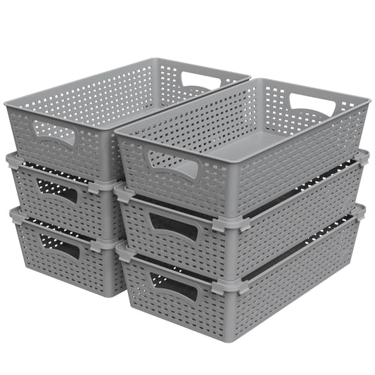 Simple Houseware panier empilable face avant rangement visible et gain de place