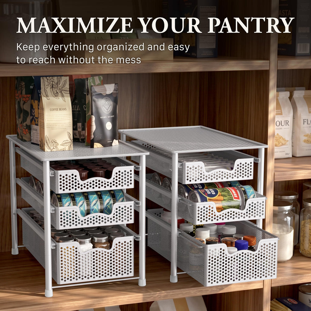 Simple Houseware plateau supérieur avec objets pour rangement rapide quotidien