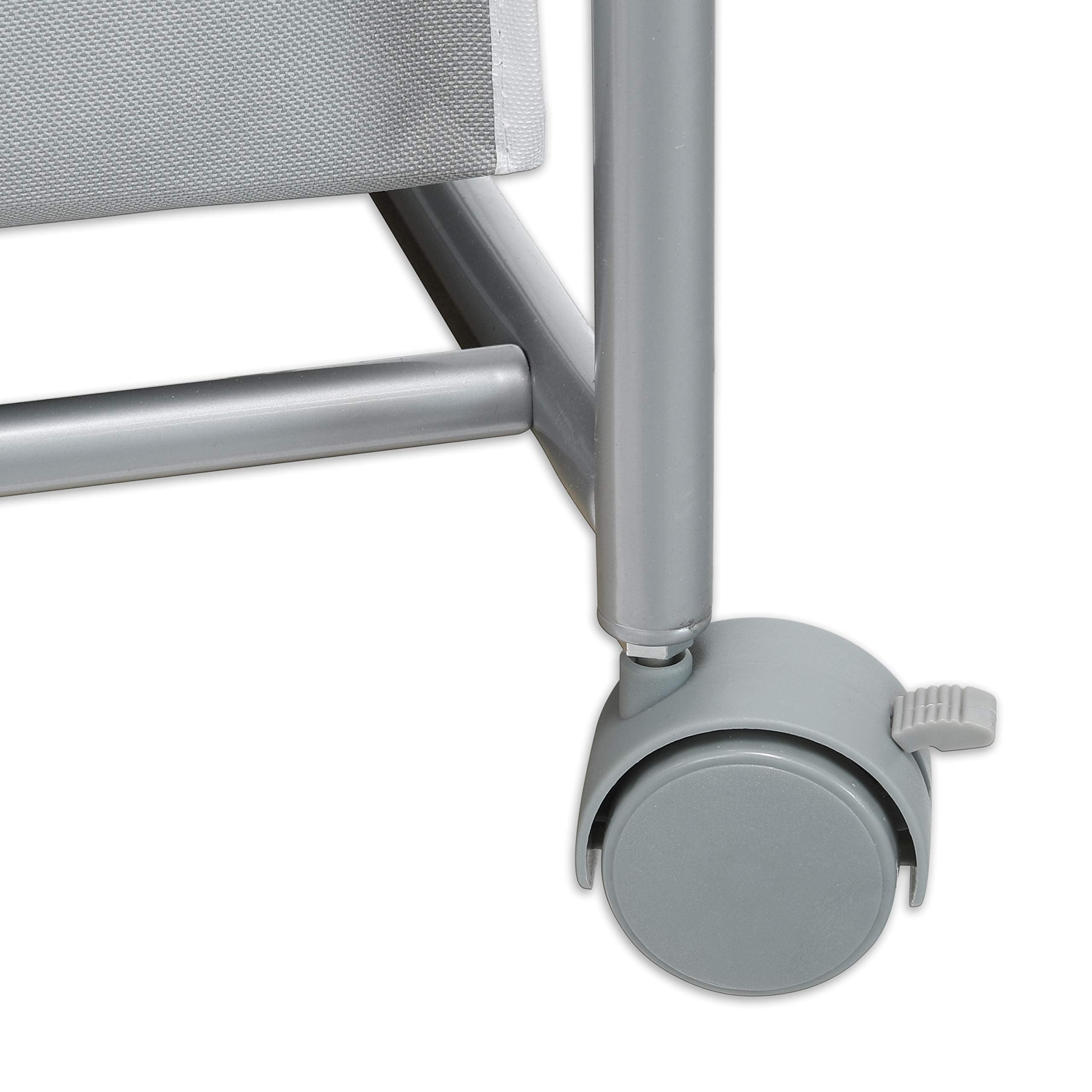 Simple Houseware roulettes verrouillables assurant mobilité et stabilité