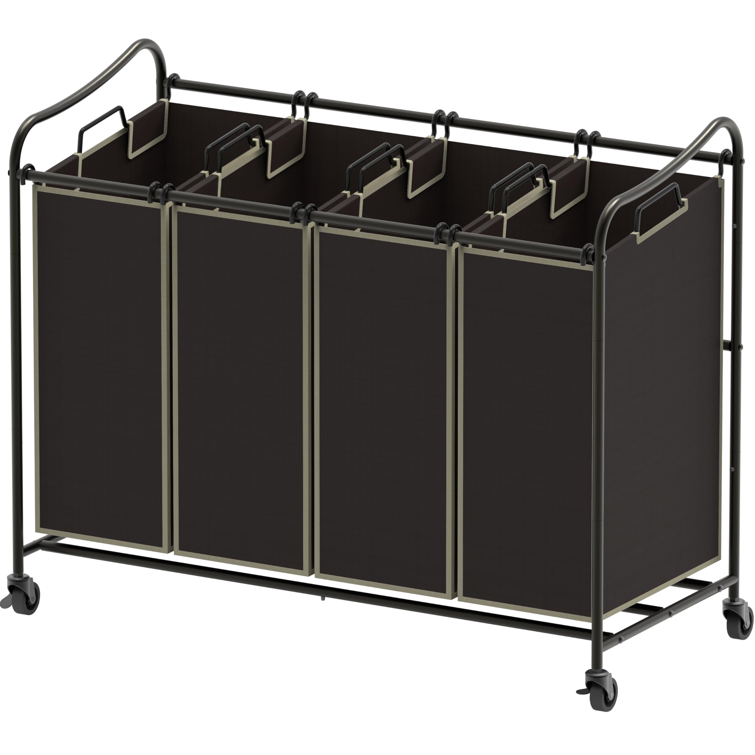 Simple Houseware vue avant du trieur à linge, organisation rapide