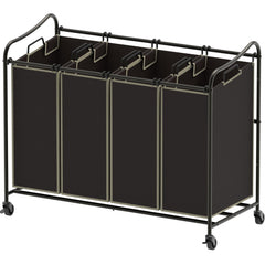 Simple Houseware vue avant du trieur à linge, organisation rapide