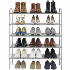 Simple Houseware étagère convertie pour bottes montrant modularité pratique