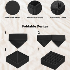 Simple Houseware intérieur des cases multiples pour tri net et accès rapide