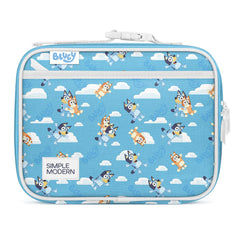 Simple Modern face avant du lunch bag Bluey Cloud montrant le design attractif