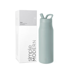 Simple Modern gourde 34oz face montrant design et finition moderne