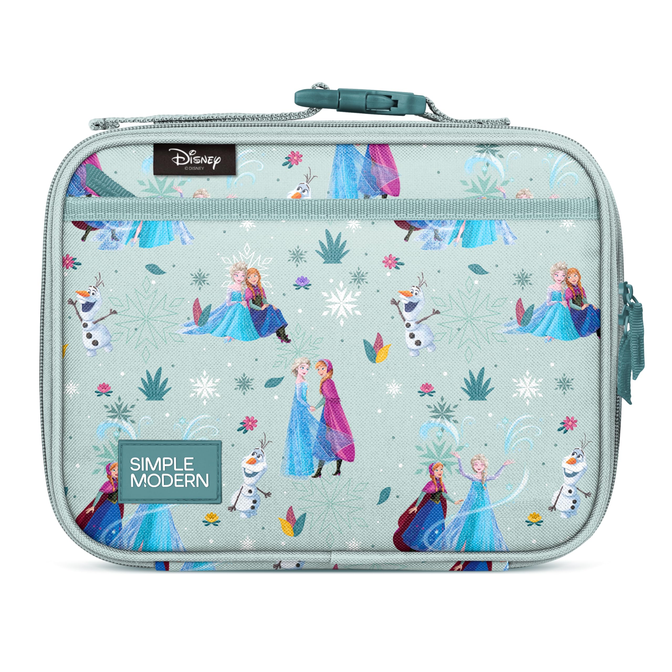 Simple Modern Hadley face avant montrant motif Frozen et portabilité pratique