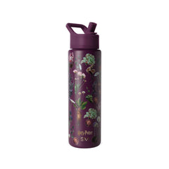 Simple Modern bouteille Herbology face avant montrant design Harry Potter et capacité
