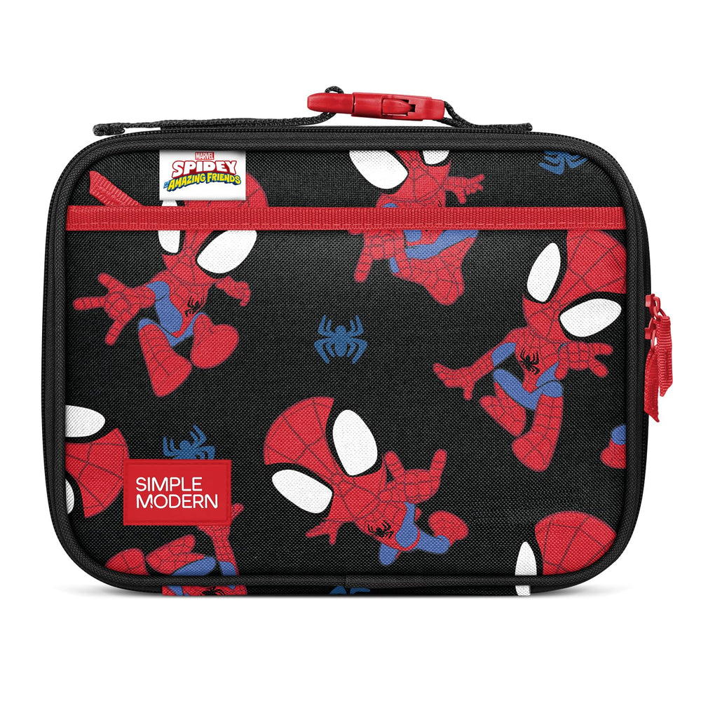 Simple Modern Marvel Spidey face avant montrant le design attractif pour enfants et robustesse