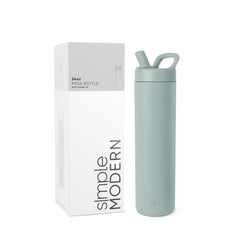 Simple Modern bouteille Mesa 24oz vue avant montrant le design et la praticité