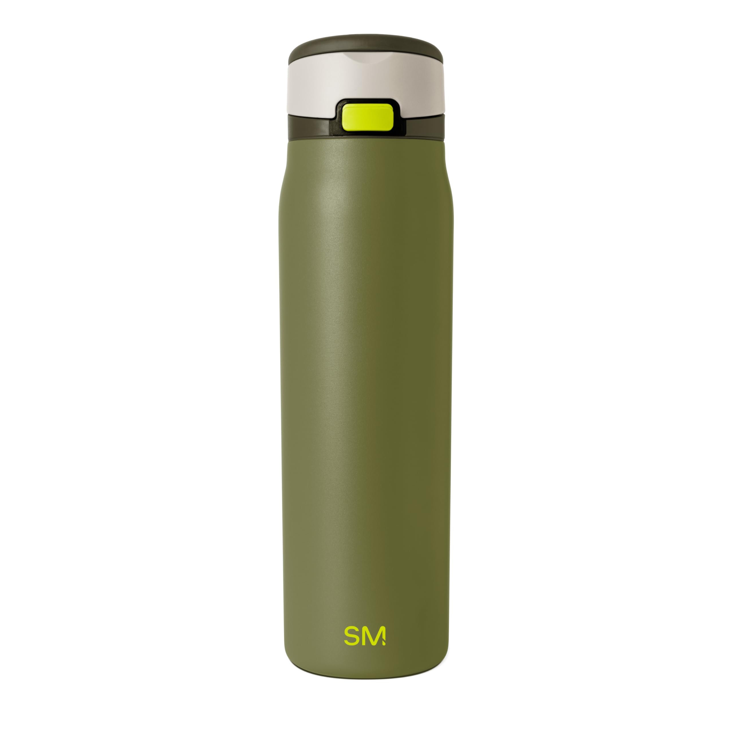Simple Modern gourde face olive, design pratique et portable