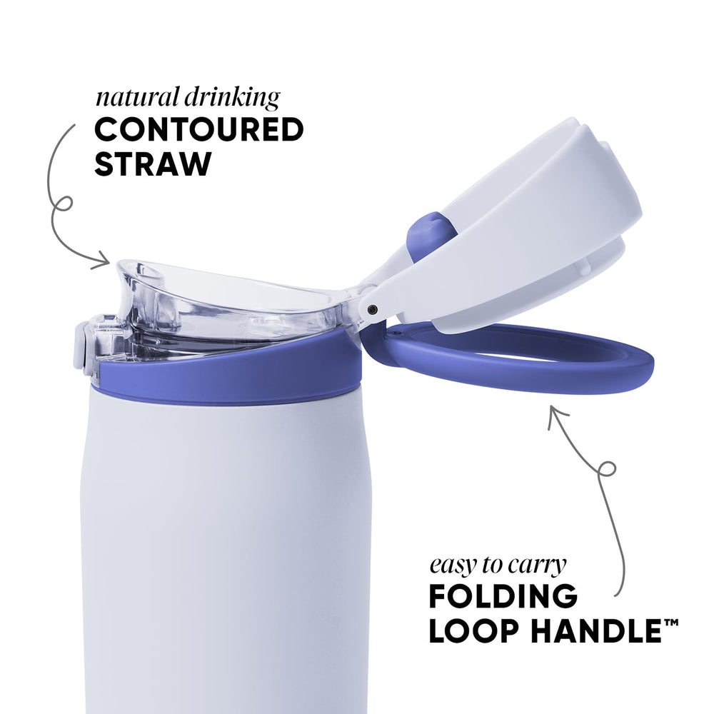 Simple Modern bouchon fermé avec paille protégée pour hygiène et sécurité anti-fuite