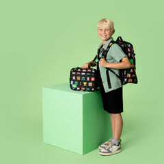 Simple Modern lunch box zoom motif Minecraft, style apprécié par les enfants