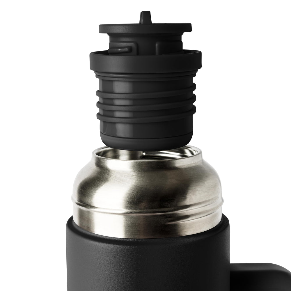 Simple Modern bouchon Twist and Pour illustrant versement sûr et isolant