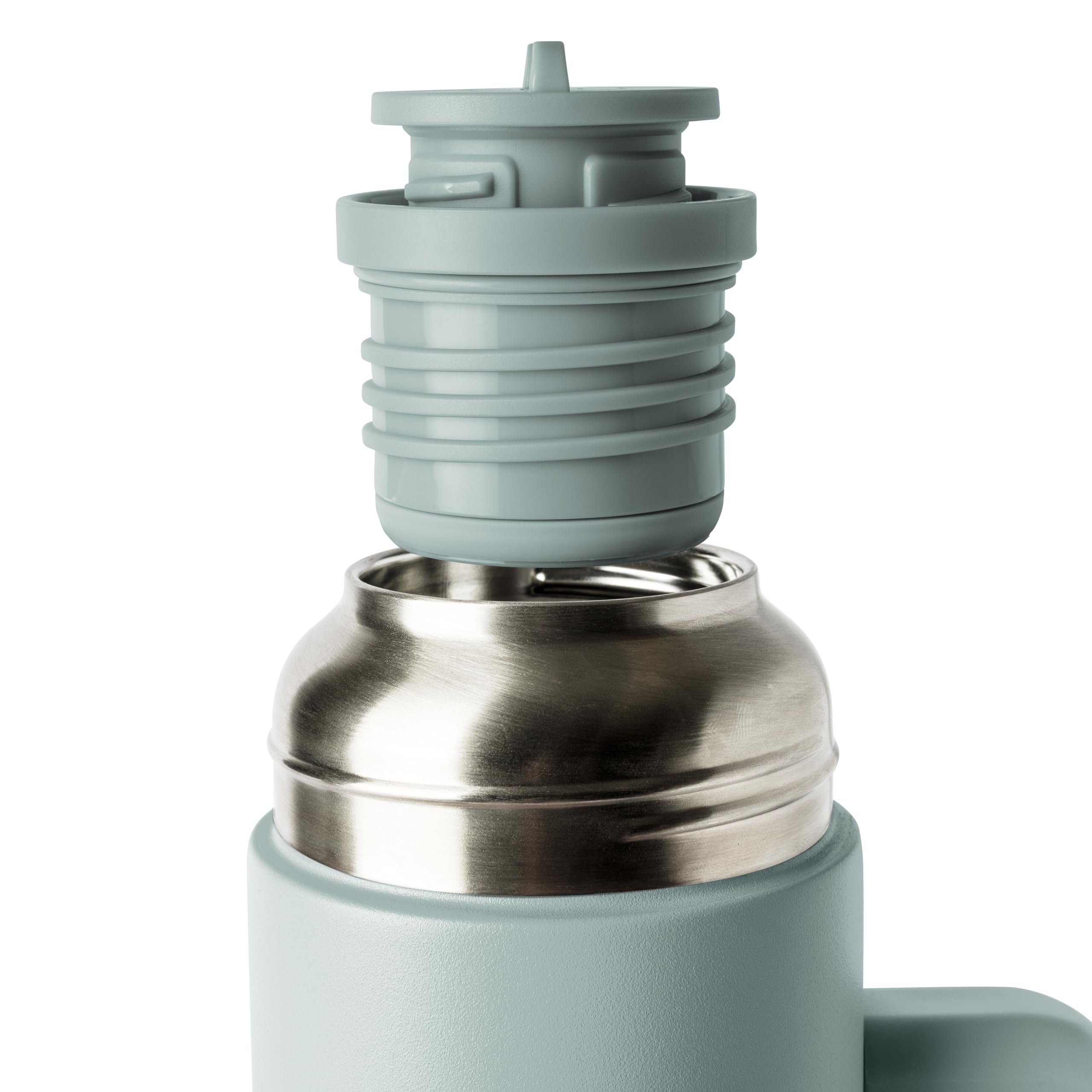 Simple Modern bouchon avec deux mugs vissés prêts à partager une boisson